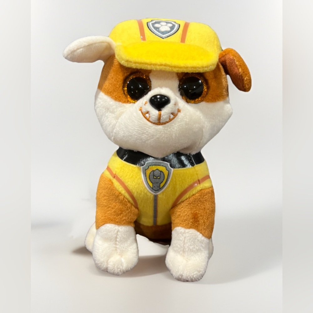 Rubble TY stuffed toy - Paw Patrol